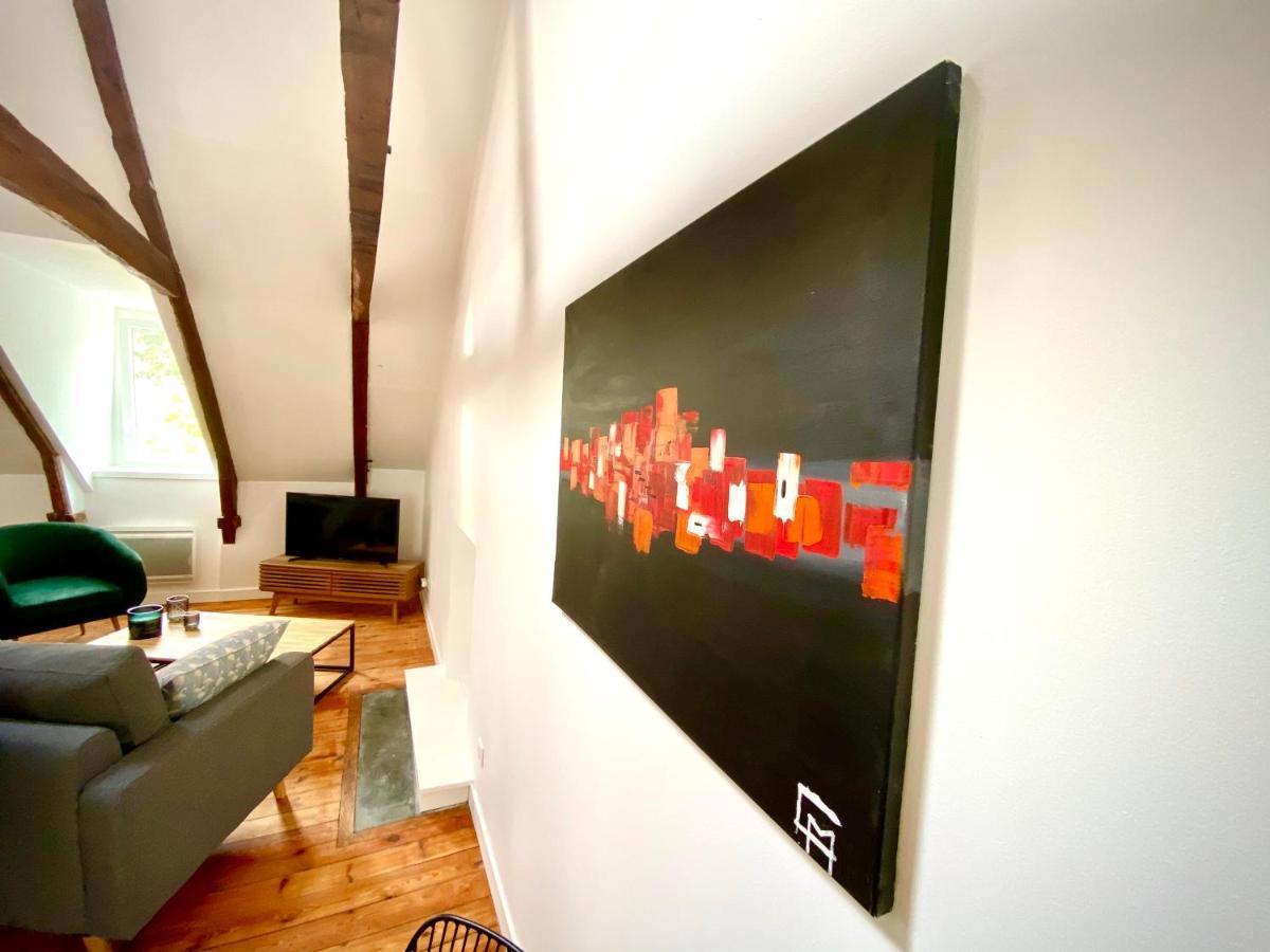 Appartement Le Lit De L Odet 坎佩尔 外观 照片