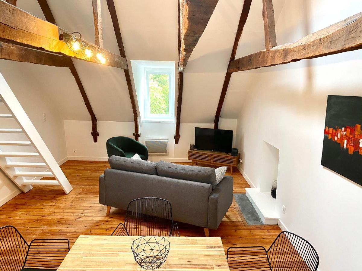 Appartement Le Lit De L Odet 坎佩尔 外观 照片